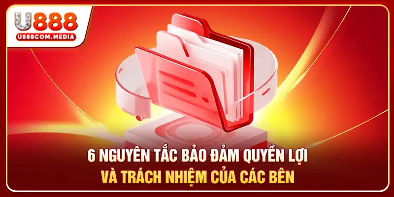 6 nguyên tắc bảo đảm quyền lợi và trách nhiệm của các bên