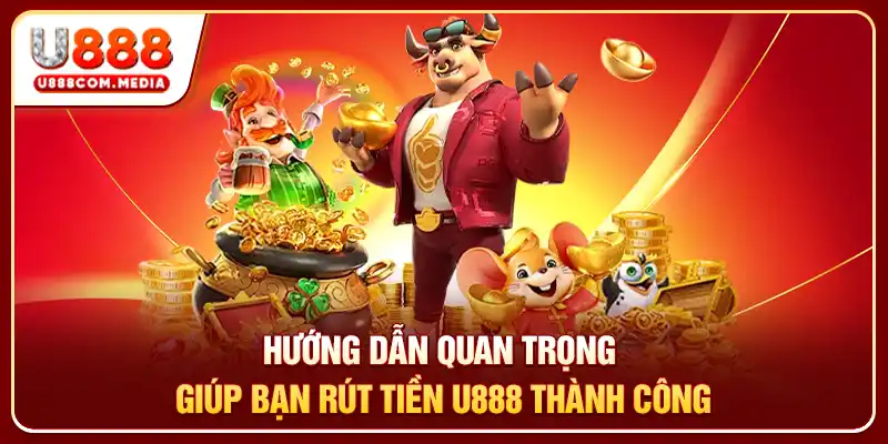 Hướng dẫn quan trọng giúp bạn rút tiền U888 thành công